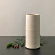 Small white vases