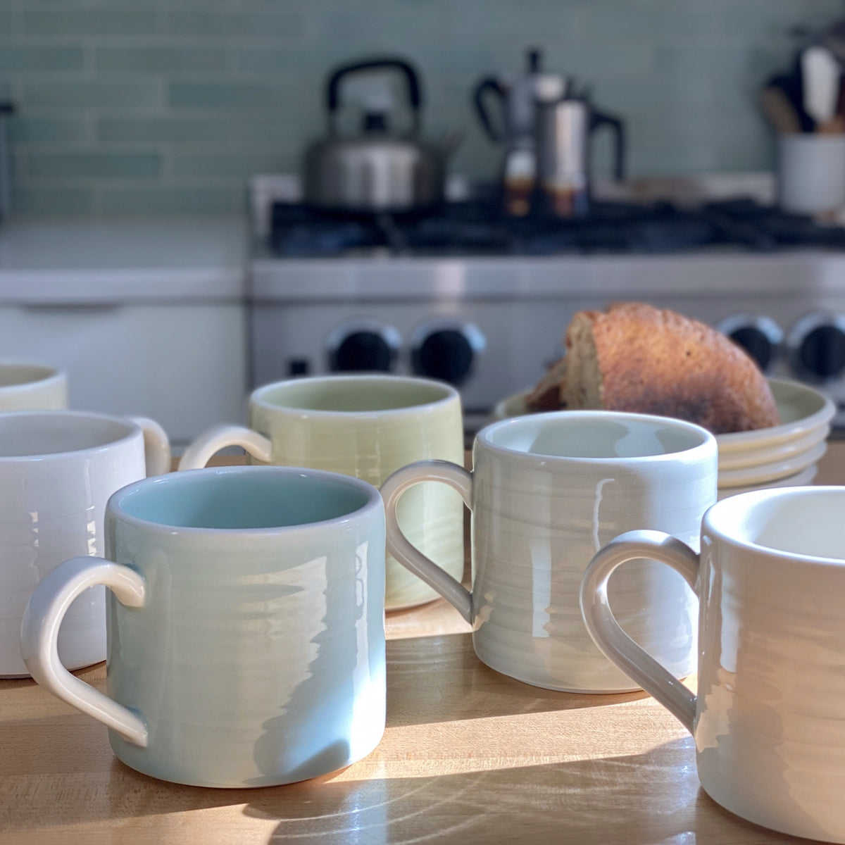 Mugi36 G16 WET GRASS Mug - 14 oz – Teresa Chang Ceramics