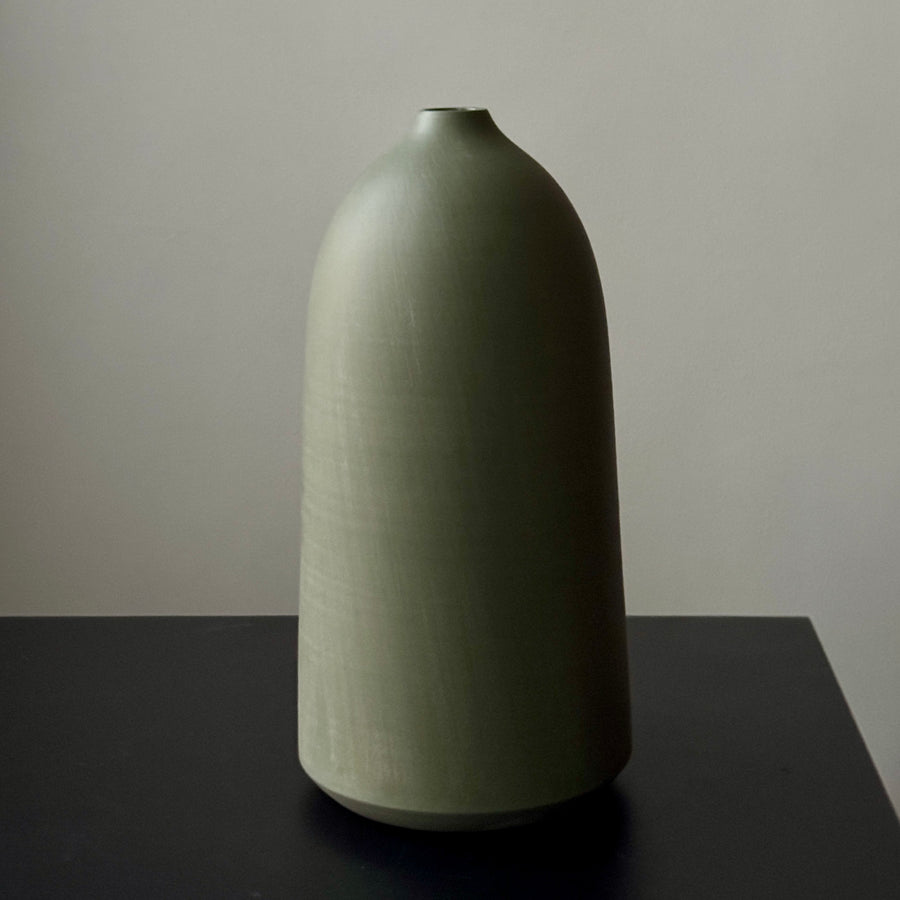 8-11" Ivy Green Vases