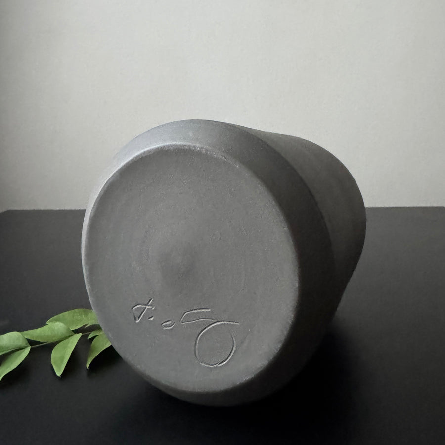 7" Charcoal Vases