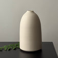8-10" kaolin white vases