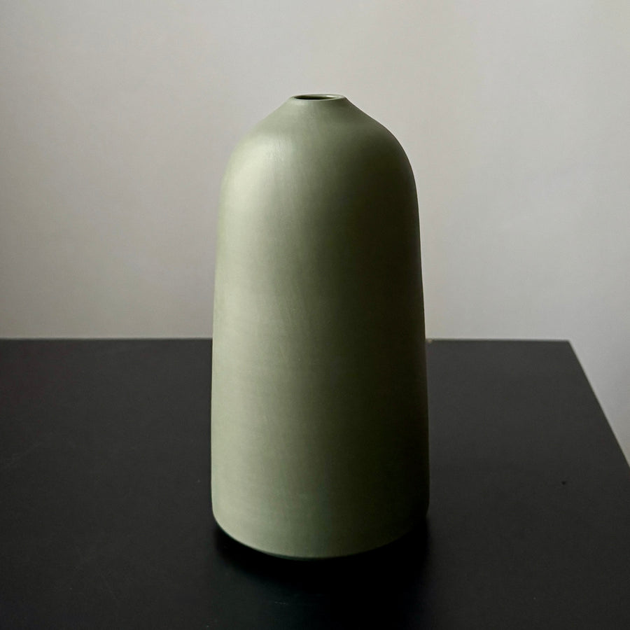 6-8" Ivy Green Vases