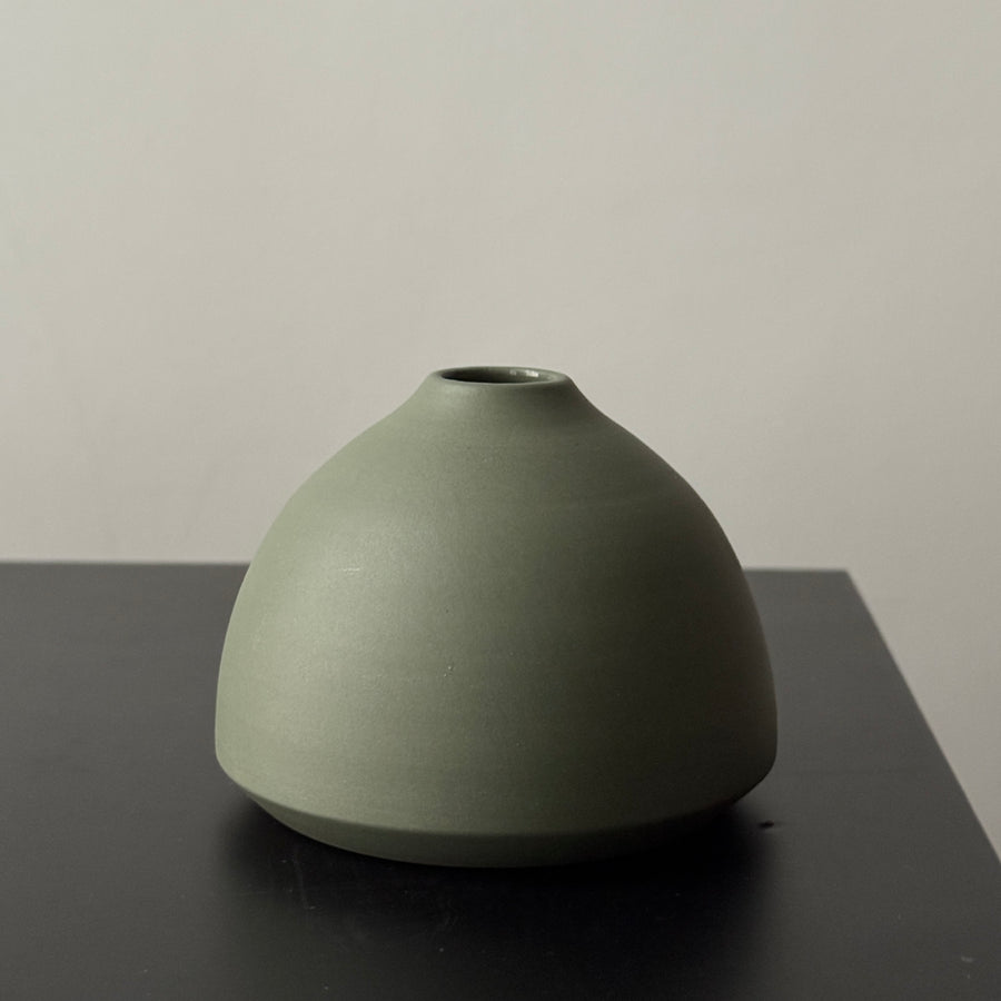 3-5" Ivy Green Vases