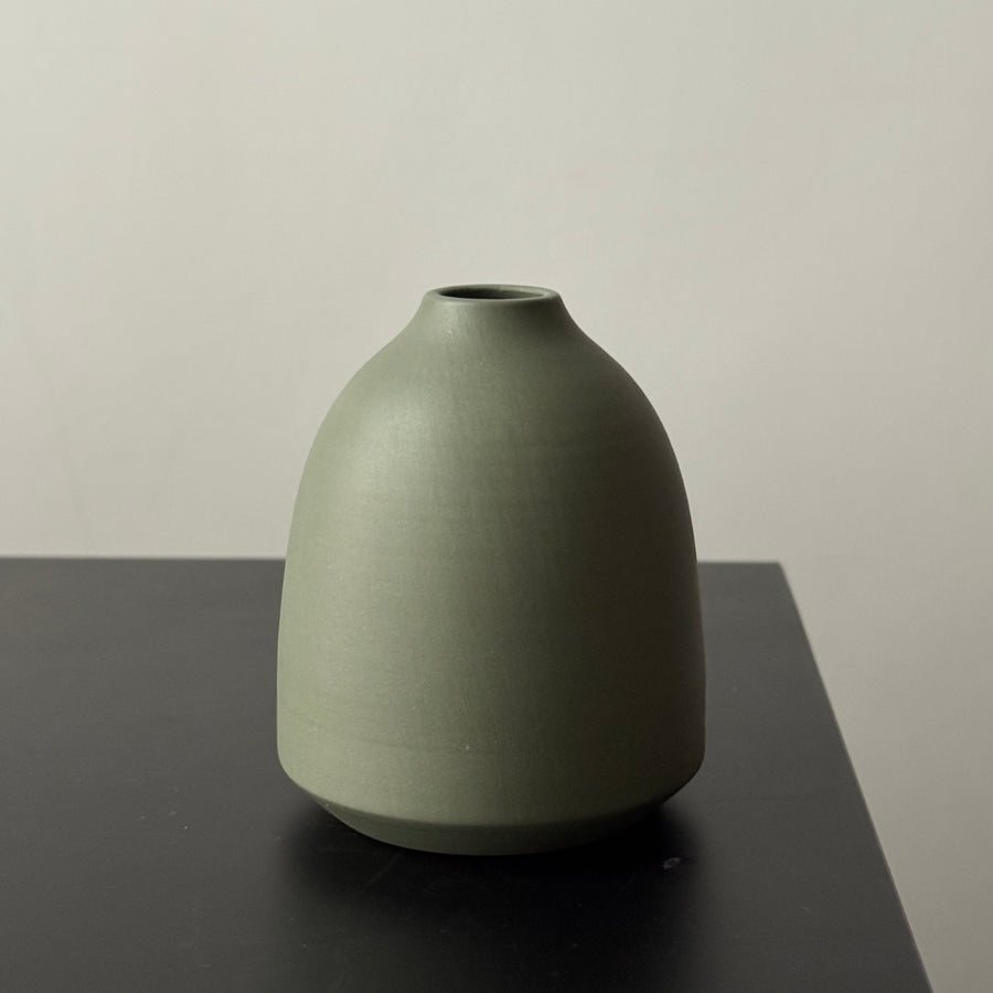 3-5" Ivy Green Vases