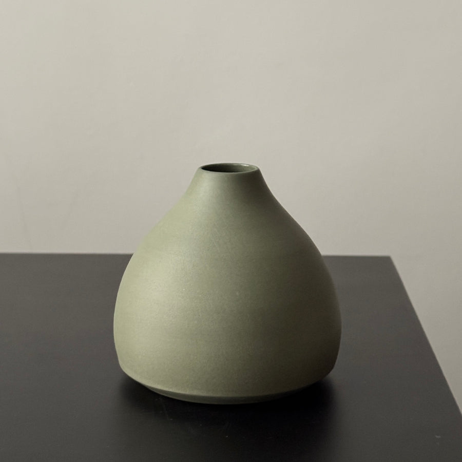 3-5" Ivy Green Vases