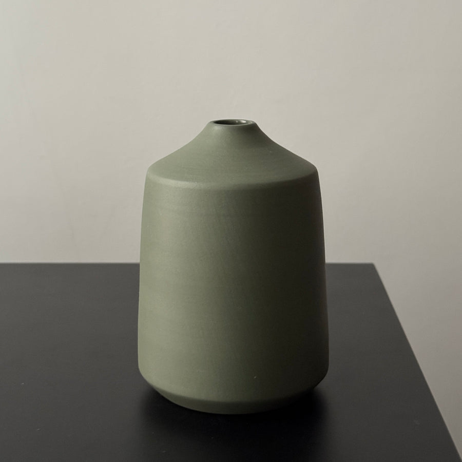 3-5" Ivy Green Vases