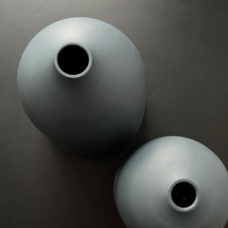 10" Midnight Blue Vases