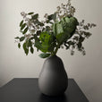 9" Charcoal Vases
