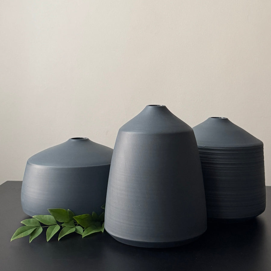 5-7" Midnight Blue Vases
