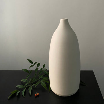 White bottle vase 4