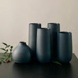 Small midnight blue vases