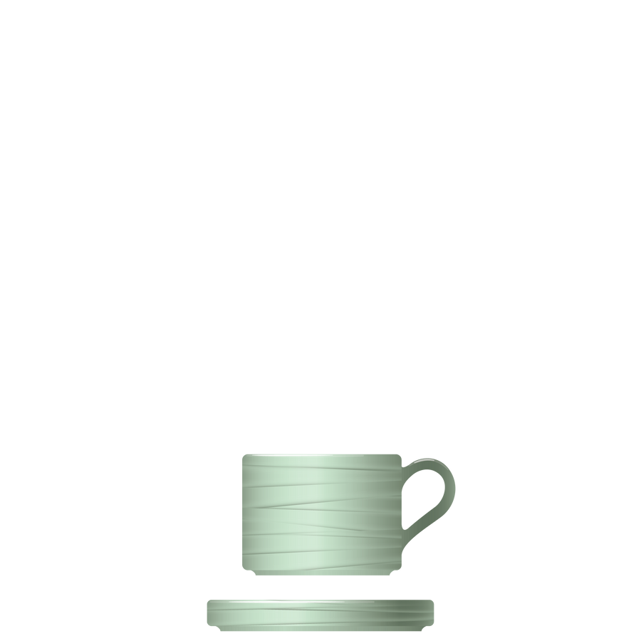 G09/10 WET GRASS Cup + Saucer