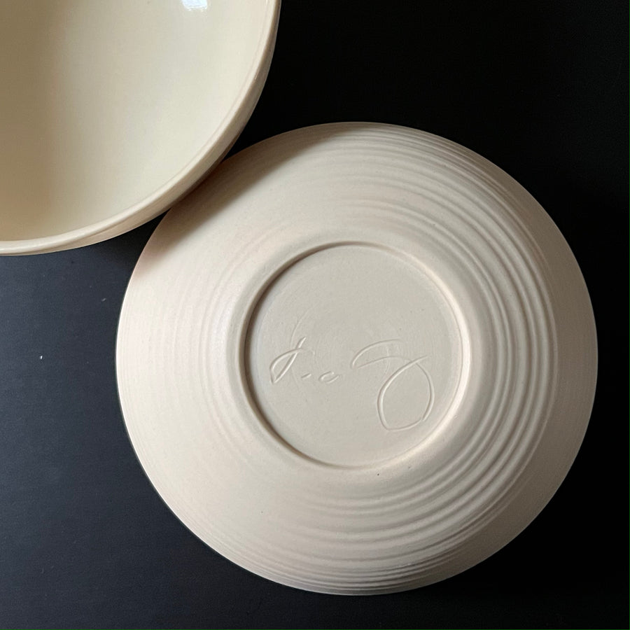 Kaolin Small Round Bowl