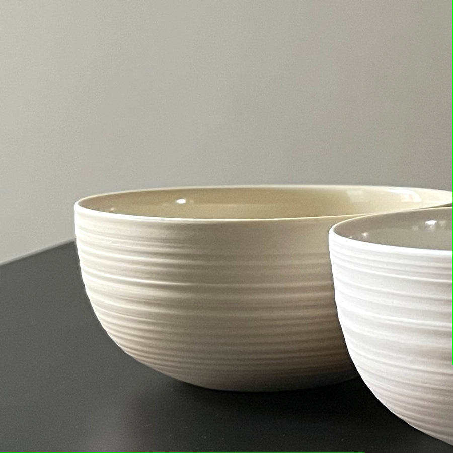 Kaolin Small Round Bowl